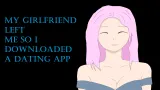 My Girlfriend Left Me So I Downloaded a Dating App cover