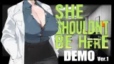 SHE SHOULDN'T BE HERE cover