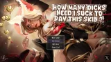 How many dick need I suck to pay this skin? cover